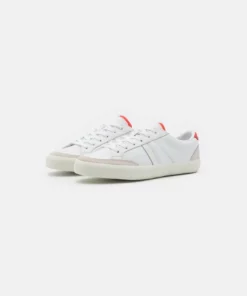 Lacoste COUPOLE - Baskets Basses - White/pink -Lacoste Soldes Magasin 00236bb5b67e421ca10a2aafbba574d5