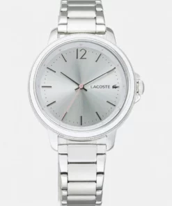 Lacoste SLICE - Montre - Silver-coloured/white