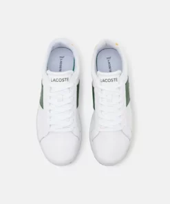Lacoste CARNABY EVO - Baskets Basses - White/green -Lacoste Soldes Magasin 02b3e1ad3f4345d3bf9d4d25d54e0f4e