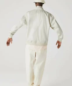 Lacoste BH1045 - Veste De Survêtement - Beige -Lacoste Soldes Magasin 02c6e2f235d14427bb3bbc3e467cc604
