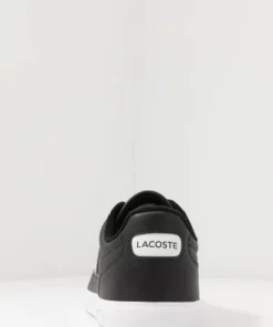 Lacoste EUROPA - Baskets Basses - Black/white -Lacoste Soldes Magasin 0301db1a73b0473c83a0d0ed0fa78386