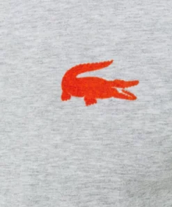 Lacoste Haut De Pyjama - Argent Chine -Lacoste Soldes Magasin 0336a6e5bd5443d388247091d04dd7ca