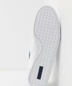 Lacoste CHAYMON - Baskets Basses - White/navy/red -Lacoste Soldes Magasin 0349c47574874a7bbaea1102ac823252
