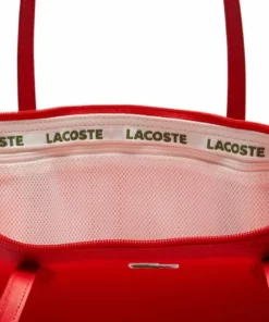Lacoste Sac à Main - Haut Rouge -Lacoste Soldes Magasin 05ddcff37bcb43238a859cf1567c8894