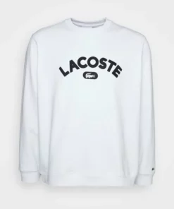 Lacoste Sweatshirt - White -Lacoste Soldes Magasin 0664499e567442a8b521f019633454d1
