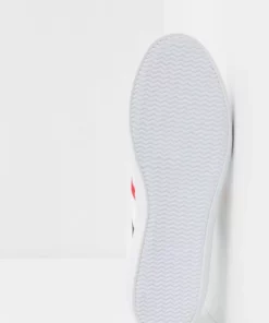 Lacoste LEROND - Baskets Basses - White/navy/red -Lacoste Soldes Magasin 068402e88a4e4dfb9224917b3ad8ec33