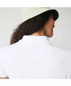 Lacoste Robe En Jersey - Blanc -Lacoste Soldes Magasin 068a992e91ad4023adb87b7f0dc39bef