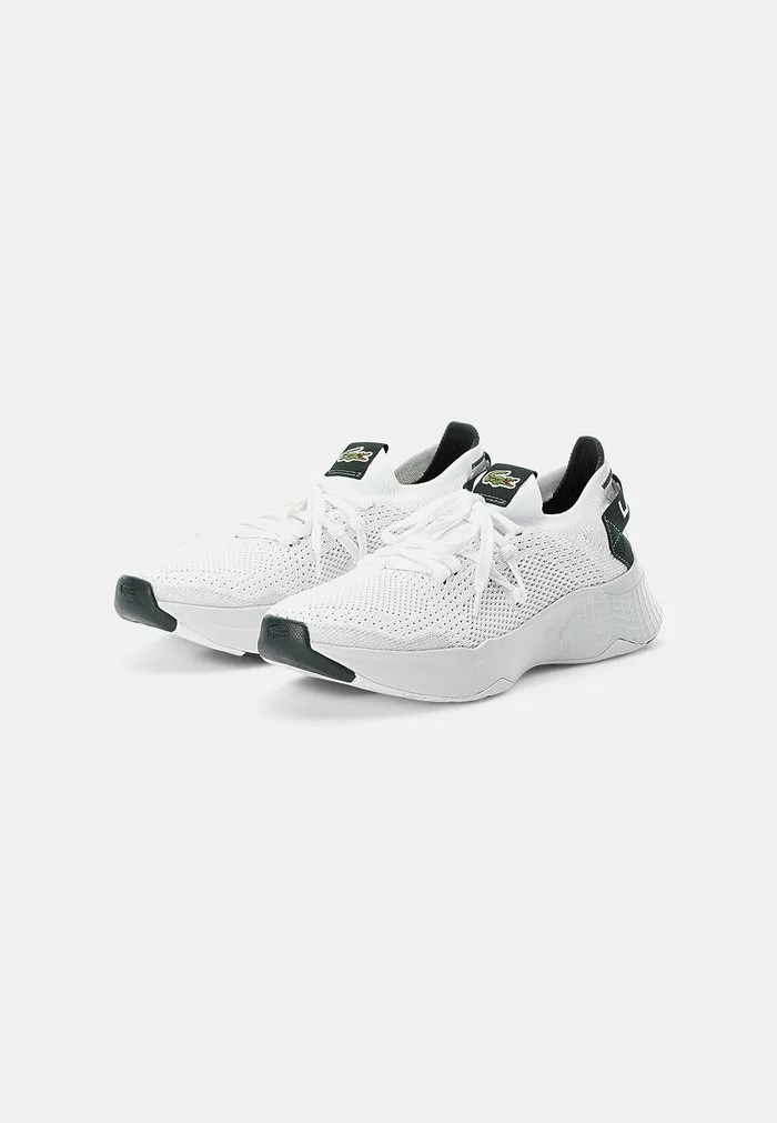 Lacoste COURT-DRIVE KNIT - Baskets Basses - Wht/dk Grn 2 Lacoste COURT-DRIVE KNIT - Baskets Basses - Wht/dk Grn – Image 2