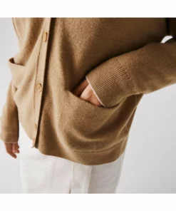 Lacoste AF2408 - Gilet - Beige -Lacoste Soldes Magasin 0805140e735649da9933e5a89c8e35c9