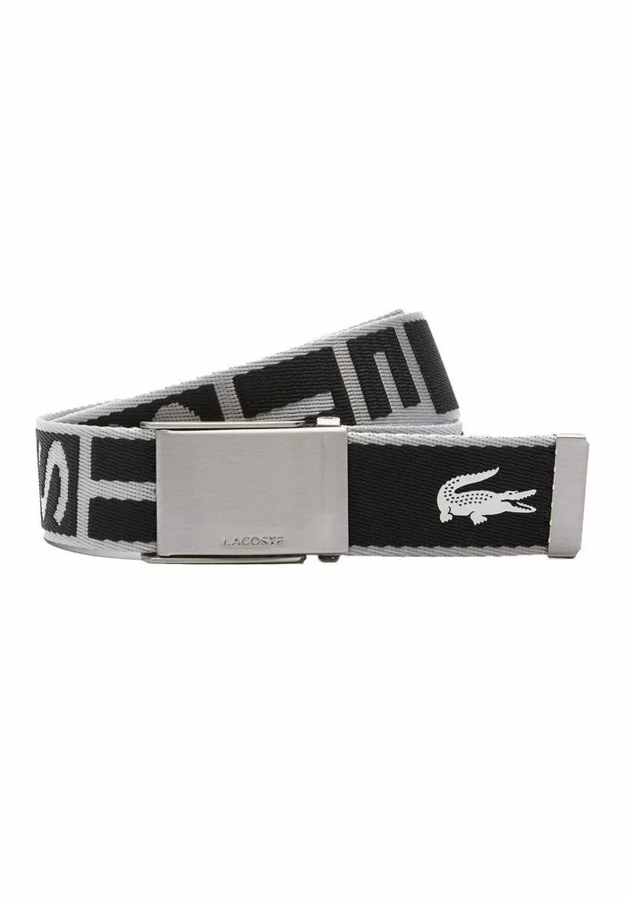 Lacoste STRAP - Ceinture - Noir/blanc 5 Lacoste STRAP - Ceinture - Noir/blanc – Image 5