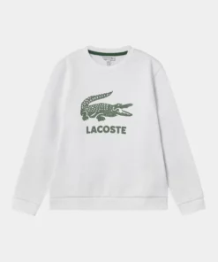Lacoste LOGO - Sweatshirt - White
