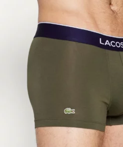 Lacoste 3 PACK - Shorty - Marine/argent Chine/baobab -Lacoste Soldes Magasin 0936df38fce14b869bb215248d5a5b5b