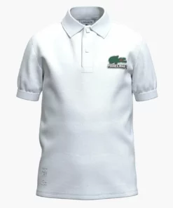 Lacoste MINECRAFT KINDER - Polo - Blanc -Lacoste Soldes Magasin 0a30a95a1a3b4c96adcf329e2c1a4458