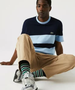 Lacoste T-shirt Imprimé - Bleu Marine / Bleu Clair 10 Lacoste T-shirt Imprimé - Bleu Marine / Bleu Clair -Lacoste Soldes Magasin 0a390ad668934cf9bcac4967dfdf5f86