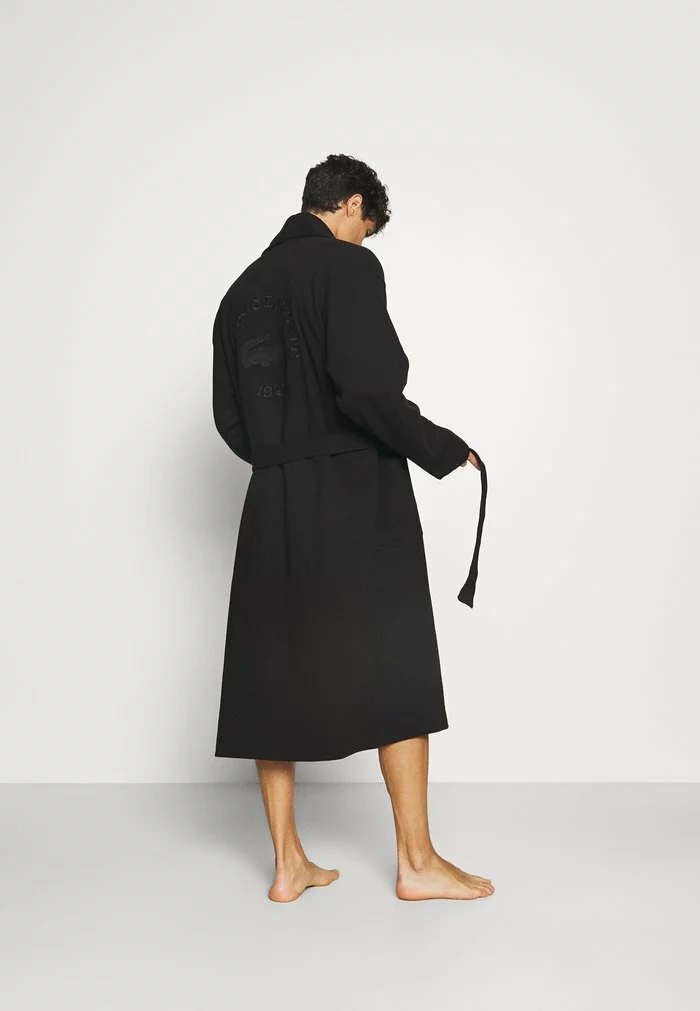 Lacoste Peignoir - Noir 3 Lacoste Peignoir - Noir – Image 3