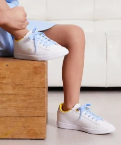 Lacoste CARNABY EXCLUSIVE - Baskets Basses - White/light Blue