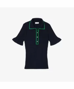 Lacoste Polo - Bleu Marine / Vert -Lacoste Soldes Magasin 0acfff15a0304f07bec4dfbc93f8701a