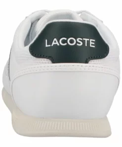 Lacoste Baskets Basses - Wht Dk Grn -Lacoste Soldes Magasin 0ae47c8ce3ce435fba359706c99bc2cd