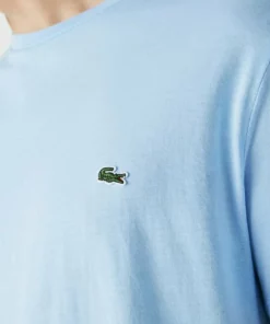 Lacoste T-shirt Basique - Bleu 9 Lacoste T-shirt Basique - Bleu -Lacoste Soldes Magasin 0b04c4e79f6c45c98092d5c00262778e