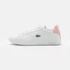Lacoste GRADUATE - Baskets Basses - White/light Pink