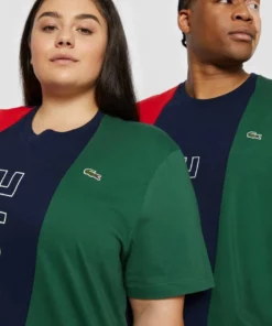Lacoste PLUS UNISEX - T-shirt Imprimé - Marine -Lacoste Soldes Magasin 0cb55d6382c64fd2bfc4c447df4a7523