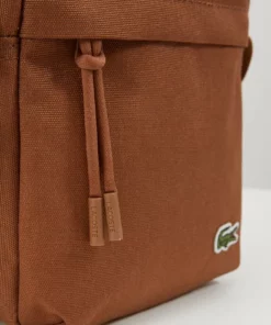 Lacoste VERTICAL CAMERA BAG - Sac Bandoulière - Otter -Lacoste Soldes Magasin 0d33fba3fe954983a0df6e1bc85b6753