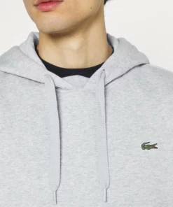 Lacoste Sweat à Capuche - Argent Chine/elephant -Lacoste Soldes Magasin 0dddb3c86be84411a7e22397956744ce