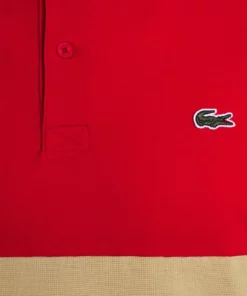 Lacoste Polo - Rouge/viennois Marine -Lacoste Soldes Magasin 0de84dc9dea44de4b65d144baf8cb9ba