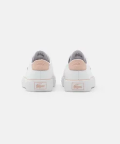 Lacoste GRIPSHOT - Baskets Basses - White/light Pink -Lacoste Soldes Magasin 0e19a226fad348bc924730f0fb114027
