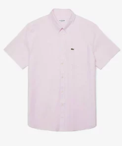Lacoste HEMD KORTE - Chemise - Rose Pale -Lacoste Soldes Magasin 0e3f3cdb95a24897abf96ed9a66e598a