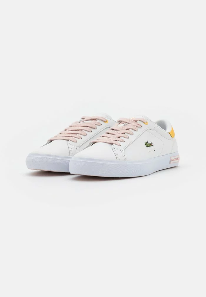 Lacoste POWERCOURT - Baskets Basses - White/pink 4 Lacoste POWERCOURT - Baskets Basses - White/pink – Image 4