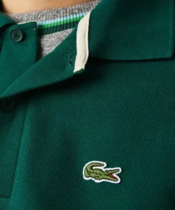 Lacoste HEREN KORTE MOUW - Polo - Vert / Beige / Bleu / Bleu Clair -Lacoste Soldes Magasin 0f0e27c3c993447fa60def9673e0d454