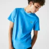 Lacoste T-shirt Basique - Bleu / Blanc