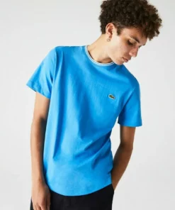 Lacoste T-shirt Basique - Bleu / Blanc