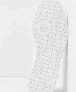 Lacoste CARNABY EVO - Baskets Basses - White/navy/red -Lacoste Soldes Magasin 107ea91bf1d84044b8d7c76d8ff3af99