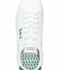 Lacoste Baskets Basses - Wht/khk -Lacoste Soldes Magasin 11e30aef83de4c7eb7000842f5bbfffe