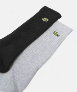 Lacoste 3 PACK - Chaussettes - Silver Chine/white/black 5 Lacoste 3 PACK - Chaussettes - Silver Chine/white/black -Lacoste Soldes Magasin 128a258ca7a34f7fb5c969b280f3088f