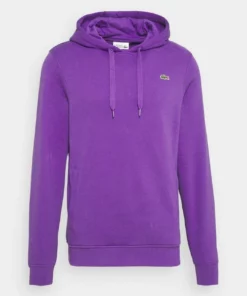 Lacoste Sweat à Capuche - Violet -Lacoste Soldes Magasin 132551e1a73a4bad87f1381200aed123