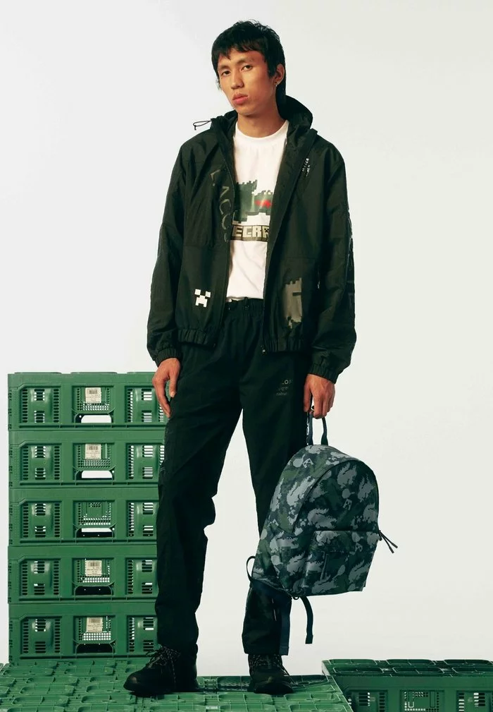 Lacoste MINECRAFT - T-shirt Imprimé - Blanc 3 Lacoste MINECRAFT - T-shirt Imprimé - Blanc – Image 3