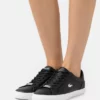 Lacoste LEROND - Baskets Basses - Black/silver