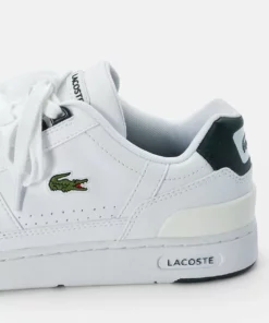Lacoste T-CLIP - Baskets Basses - White/dark Green 11 Lacoste T-CLIP - Baskets Basses - White/dark Green -Lacoste Soldes Magasin 1445be65b5cc44bcb11dd69d63833836