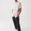 Lacoste HEMD KORTE - Chemise - Rose Pale