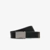 Lacoste 35 WOVEN STRAP - Ceinture - Noir Eclipse