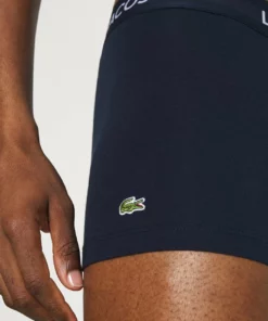 Lacoste 3 PACK - Shorty - Navy -Lacoste Soldes Magasin 14fe10ca64ba43928b76376734835318