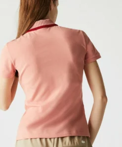 Lacoste Polo - Rose / Rouge -Lacoste Soldes Magasin 15445f6899d3472784dc5a8376a30a73