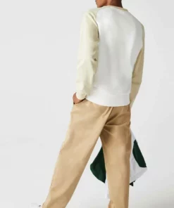 Lacoste Sweatshirt - Blanc Beige 7 Lacoste Sweatshirt - Blanc Beige -Lacoste Soldes Magasin 15ae269d19d24f678a4ef017ef09efed