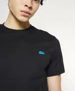 Lacoste UNISEX EXCLUSIVE - T-shirt Basique - Black -Lacoste Soldes Magasin 15ed162487c243a58b11db615585e0a1