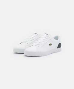Lacoste LEROND - Baskets Basses - White/navy 7 Lacoste LEROND - Baskets Basses - White/navy -Lacoste Soldes Magasin 1602da34d1ab46858a68f74034d59396