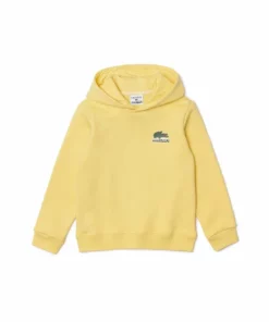 Lacoste MINECRAFT - Sweat à Capuche - Jaune