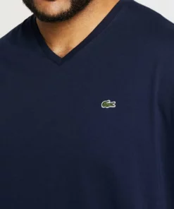 Lacoste T-shirt Basique - Navy -Lacoste Soldes Magasin 17741044c0524018b38df3243330ecd2